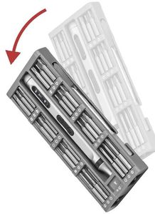 Factory Direct Supply Magnetic Electric <b>Screwdriver</b> Tool <b>Set</b> with <b>Precision</b> Bits for Computer Appliance Repair - Product Image 2