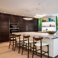 DAIYA ensemble complet d'armoires de cuisine au design moderne