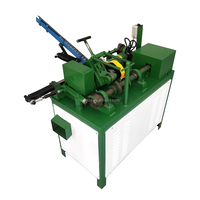 Machine automatique de roulage de filetages pour bases de lampes avec alimentateur vibrant, équipement de formage de filetages de supports d'ampoules de haute précision