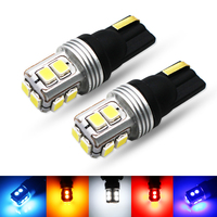 Ampoule LED T10 Canbus blanc 12V W5W 168 194 lampe pour feux de plaque d'immatriculation, feux de Position de stationnement, feux d'intérieur