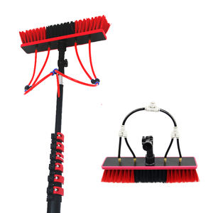 Brosse de <span class=keywords><strong>nettoyage</strong></span> de panneaux solaires Tête de brosse de <span class=keywords><strong>nettoyage</strong></span> de vitres Poteau <span class=keywords><strong>télescopique</strong></span> en fibre de carbone pour <span class=keywords><strong>nettoyage</strong></span> de toit en verre et PV solaire - Product Image 5
