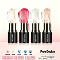 Stick illuminateur crémeux de luxe personnalisé avec logo, maquillage longue tenue, illuminateur vegan chatoyant, vente en gros