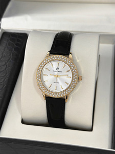 Montre-bracelet à quartz décontractée et élégante de Pablo Raez avec des diamants aquatiques tendance sur le cadran, un cadeau polyvalent et à la mode - Product Image 2