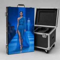Pantalla LED de Alquiler P2.9 de 500x500mm, Empalme sin Costuras, Video Wall LED HD a Todo Color para Presentaciones de Moda