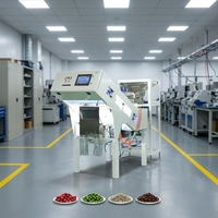 Kleur sorteermachine voor verse groenten, fruit, koffiekersen, bosbessen, knoflook en aardappelen met waterdichte functie