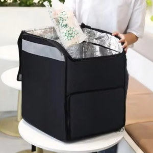 Muestra Gratuita: Mochila Térmica para Reparto de Pizza, Bolsa Aislante para Comida a Domicilio, con Cierre de Cremallera, Portátil - Product Image 2