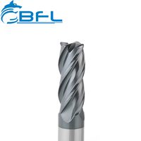 BFL carbure monobloc fresas de carburo 4 cannelures coin rayon fraise en bout CNC fraise en bout Ciutters