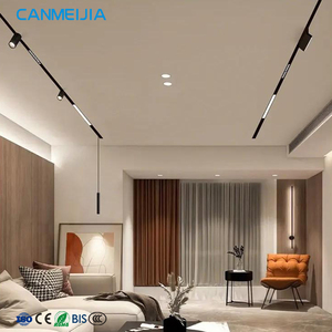 Phong Cách Bắc Âu Treo COB Spotlight Cửa Hàng Khách Sạn Tuyến Tính Lõm Mặt Dây Chuyền LED Ánh Sáng Tại Chỗ Thông Minh Từ LED Theo Dõi Đường Sắt Ánh Sáng Hệ Thống - Product Image 1