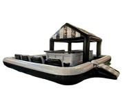 Bar gonflable pliable, comptoir de bar portable gonflable, divertissement en plein air, bar gonflable pour les vacances, le carnaval, les soirées en club