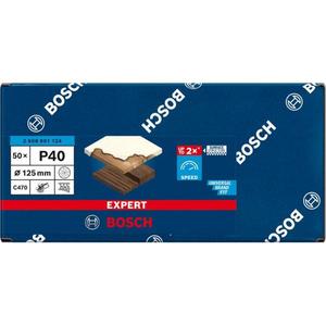 Papel de lija BOSCH - 2608901106 Expert C470 con múltiples orificios para lijadoras orbitales aleatorias-EAN 4059952544441 ABRASIVOS PAPELES ABRASIVOS - Product Image 3