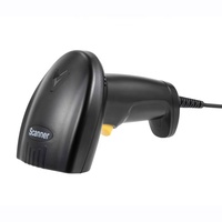 Venta caliente 1D 2D Scan Reading CMOS QR Lector de código de barras Pistola Escáner de código de barras inalámbrico de mano para el pago