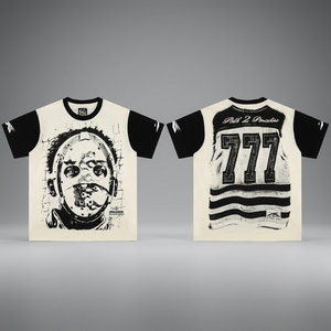 เสื้อยืดคอกลมพิมพ์ลายตัวอักษรแฟชั่นสตรีทสไตล์ลำลอง ชุดเซ็ตเสื้อยืดและกางเกงขาสั้น ยูนิเซ็กซ์ ผ้าฝ้าย 100% ทรงโอเวอร์ไซส์ ระบายอากาศได้ดี - Product Image 3