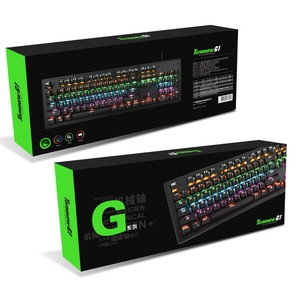 Skyloong G1 Mechanical <b>Keyboard</b> 104 Keys RGB Backlit <b>Wired</b> Full Size Gaming <b>Keyboard</b> - Product Image 2