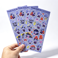 Etiquetas Adhesivas Personalizadas con Logotipo Impermeable, Impresión de Etiquetas de Marca, Vinilo PVC Autoadhesivo, Hojas de Etiquetas Personalizadas con Corte Kiss Cut