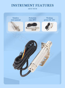 Aice Tech <span class=keywords><strong>ABSD</strong></span> 01 a Pyromètre infrarouge Capteur de température Sortie thermocouple de type K Boîtier en acier inoxydable IP65 20:1 - Product Image 4