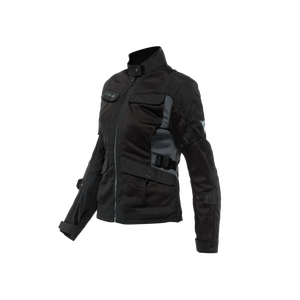 Chaqueta Dainese Desert Tex para Mujer, Color Negro Ébano, Talla 42, Prenda Textil para Motociclismo - Product Image 1