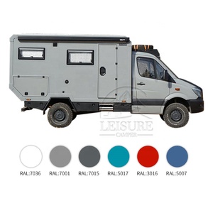 Caja <span class=keywords><strong>Camper</strong></span> 4X4 Para Camión <span class=keywords><strong>Iveco</strong></span> De Expedición De Fábrica Con Baño Privado Y Plataforma Plana - Product Image 4
