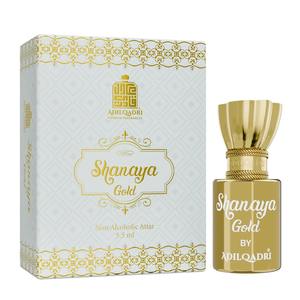Parfum Attar Gourmand de Luxe Adilqadri Shanaya Gold pour les Fêtes, les Festivals et les Cadeaux d'Entreprise Disponible à la Vente - Product Image 1