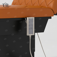 Chaise d'extension chiropratique électrique pour traitement de spa, lit de salon de beauté électrique, table de maquillage, chaise longue