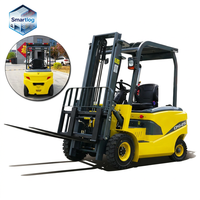 Chariot élévateur électrique à livraison rapide, capacité 2-6 tonnes, hauteur de levage 4-12 mètres, chariot élévateur électrique portable à batterie lithium