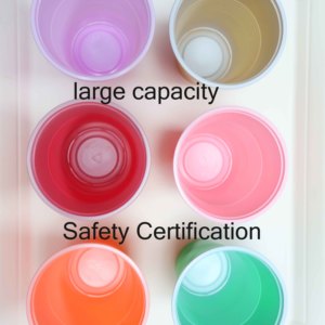 Tasse en plastique jetable de couleur unie tasse de bière de tennis de table tasse de partie de jeu de bière - Product Image 4