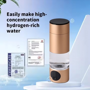 زجاجة مياه هيدروجينية ذكية OEM بتركيز 5000 جزء في البليون، محمولة مع مولد تحليل كهربائي SPE PEM للترطيب اليومي - Product Image 6
