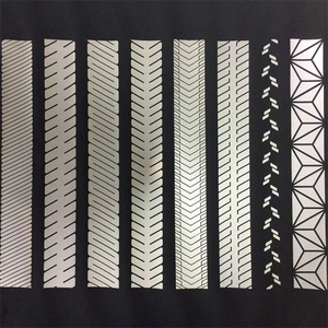 Ruban réfléchissant segmenté à transfert thermique de qualité supérieure, gris argenté, avec support TC, coefficient de rétrocémentation élevé 420 <span class=keywords><strong>CPL</strong></span>, pour gilet de sécurité - Product Image 2