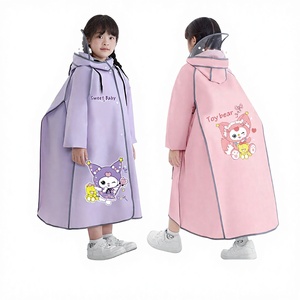 Impermeable y Cortavientos, Chubasquero de PVC Engrosado y Resistente al Desgaste, Cubierta de Lluvia para Ciclismo al Aire Libre para Adultos - Product Image 1