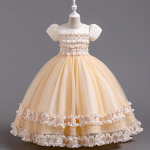 Robe de demoiselle d'honneur bouffante pour filles, costume de Noël pour enfants, robe de soirée pour concours de beauté, robes de demoiselle d'honneur pour filles, robe de bal de princesse pour mariage - Product Image 5