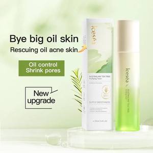 Tonique facial en spray à l'arbre à thé IceSea Vegan pour peaux grasses sujettes à l'acné, contrôle du sébum, minimisation des pores, réduction des boutons, marque privée - Product Image 5