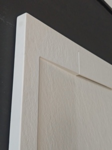 <span class=keywords><strong>Receveur</strong></span> <span class=keywords><strong>de</strong></span> <span class=keywords><strong>douche</strong></span> BMC ES-H2 carré beige avec cadre bordé, texture pierre naturelle, antidérapant certifié, <span class=keywords><strong>pour</strong></span> usage hôtelier, revêtement en gel pulvérisé non inclus - Product Image 3