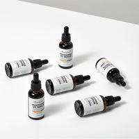 Sérum éclaircissant pour le visage du fabricant avec de la niacinamide et de la vitamine C, liquide 30 ml, pour resserrer les pores, anti-âge, peau éclatante
