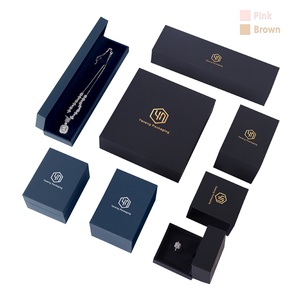 Luxury High-End Retail Jewelry Flip Top Packing <b>Box</b> Multi-function Insert Pad with <b>Box</b> Sleeve Custom Logo Custom Manufacturer - Product Image 4