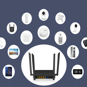 Wifi 1200Mbps الإنترنت موزع إنترنت واي فاي ثنائي الفرقة نقطة الوصول 2.4G/5G OpenWrt 4*<span class=keywords><strong>5</strong></span> ديسيبل الخارجية هوائي ثنائي الموجات Wifi OpenWrt - Product Image 1