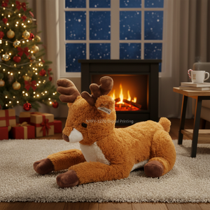 Peluche a Forma di Cervo da 26 Pollici NYFY-1270, Decorazione per la Casa con Stampa Digitale, Spedizione Gratuita - Product Image 3