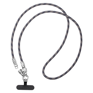 60W 3A Fast Charging Nylon Braided PVC Jacket USB-C To C Cable With Lanyard For Mobile Phone & Camera Use