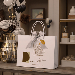 Empaque Romántico Personalizado al por Mayor para el Día de San Valentín 2025, Cinta Negra y Rosa de Lujo con Caja de Regalo para Joyería y Pijamas - Product Image 4