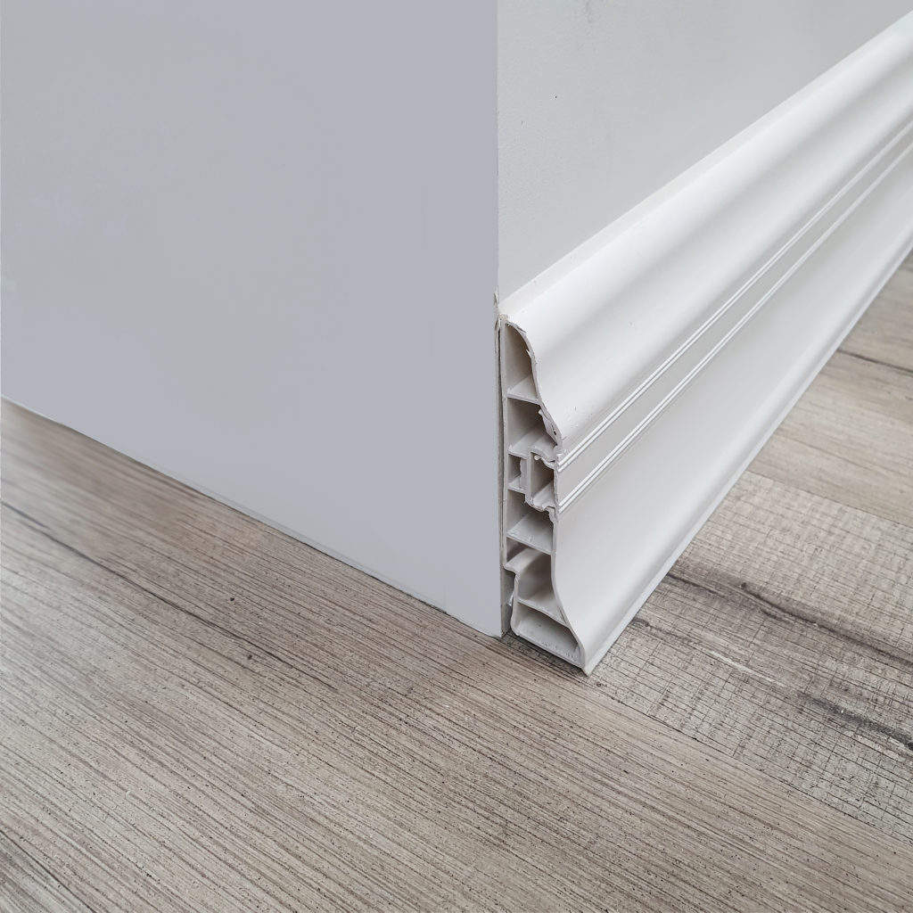 Skirting Board Pvc Shower Skirt Mobile Home PVC Plastic Skirting