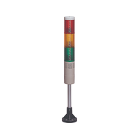 Ampoule LED industrielle de signalisation et d'avertissement Auspicious 12V 24V 110V 220V avec buzzer et plaque de fixation Rouge/Orange/Vert/Bleu/Blanc