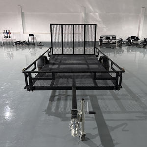 Remorque à plateau plat <span class=keywords><strong>LUBO</strong></span> Chine 8 pieds 12 pieds Remorque utilitaire - Product Image 2