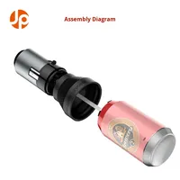 Distributeur de mousse de bière électrique portable, adaptateur pour bouteilles et canettes, pompe à faible bruit pour les fêtes à domicile, les bars et les amateurs de bière