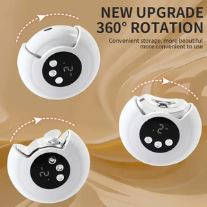 Coupe-ongles électrique portable multifonctionnel Jumon avec rotation à 360 degrés et dissolvant de vernis à ongles pour bébé avec écran LCD pour les doigts - Product Image 5