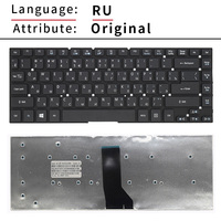 Nuevo teclado para ordenador portátil estadounidense y ruso para Acer Aspire 3830 3830T 3830TG 4755 4755G 4830 E5-411 421 E5-471 ES1-411 511 ES1-431 V3-471