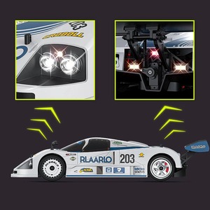 Rlaarlo AK-<span class=keywords><strong>787</strong></span> 1/10 4WD, Superdeportivo <span class=keywords><strong>RC</strong></span> de Metal, 100KM/H, Motor sin Escobillas, ESC de 80A, Chasis de Aluminio, Auto de Carreras de Alta Velocidad para Carretera - Product Image 3