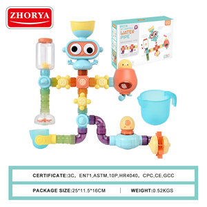 Zhorya enfant en bas âge baignoire jouets bébé douche <span class=keywords><strong>tuyaux</strong></span> <span class=keywords><strong>de</strong></span> <span class=keywords><strong>bain</strong></span> construction baignoire conduites d'eau <span class=keywords><strong>jouet</strong></span> <span class=keywords><strong>de</strong></span> <span class=keywords><strong>bain</strong></span> - Product Image 6