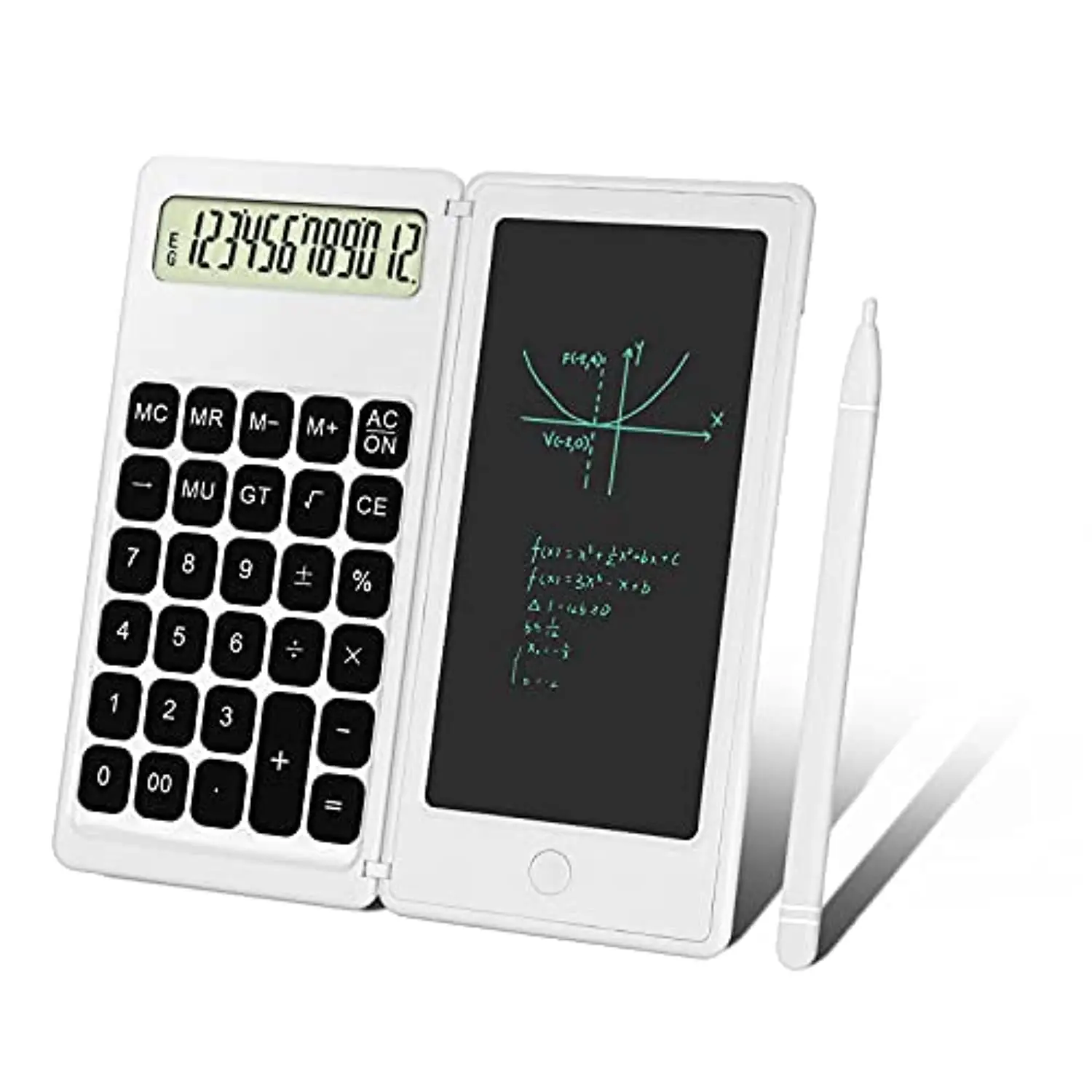 Handwriting pad Calculadora dobrável Office helper Desktop Calculator