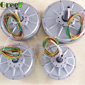 Generador de Imán sin Núcleo de Disco de 100W y 150rpm, 12/48VAC - Product Image 3