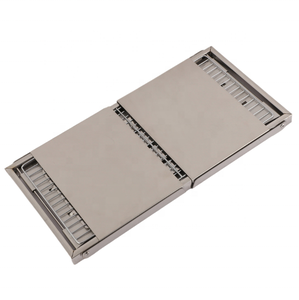 <strong>Mini</strong> Easy Assembled Folding Portable <strong>Charcoal</strong> BBQ <strong>Grill</strong> &amp; Griddle Stainless Steel Non-stick Surface for Camping Party Home - Product Image 4