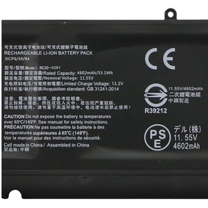 La batterie la plus populaire pour ordinateur portable 11.55V 53.1Wh Batterie RC30-0281 pour <span class=keywords><strong>Razer</strong></span> <span class=keywords><strong>Blade</strong></span> <span class=keywords><strong>Stealth</strong></span> 13" Début 2018 2019 I7-8565U MX150 - Product Image 3