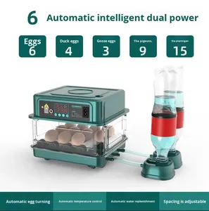 Nouvel incubateur à eau entièrement automatique pour poulets, canards, oies, pigeons, incubateur d'œufs intelligent pour la maison - Product Image 6